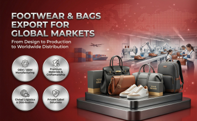 FOOTWEAR & BAGS EXPORT FOR GLOBAL MARKETS BUILDING GLOBAL BRANDS THROUGH QUALITY & SUPPLY CHAIN EXCELLENCE