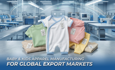 BABY & KIDS APPAREL MANUFACTURING FOR GLOBAL EXPORT MARKETS