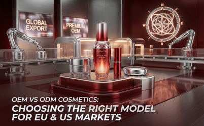 OEM VS ODM COSMETICS: CHOOSING THE RIGHT MODEL FOR EU & US MARKETS