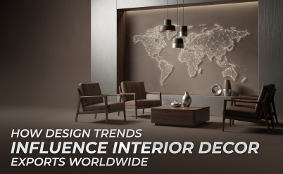 HOW DESIGN TRENDS INFLUENCE INTERIOR DECOR EXPORTS WORLDWIDE