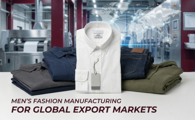 MEN’S FASHION MANUFACTURING FOR GLOBAL EXPORT MARKETS
