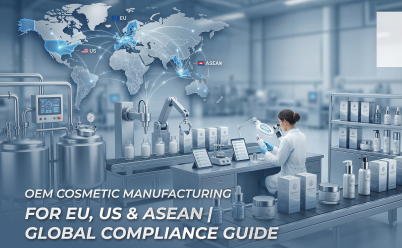 OEM COSMETIC MANUFACTURING FOR EU, US & ASEAN MARKETS: COMPLIANCE, QUALITY & SCALE