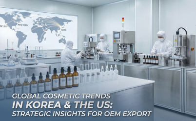 GLOBAL COSMETIC TRENDS IN KOREA & THE US: STRATEGIC INSIGHTS FOR OEM EXPORT
