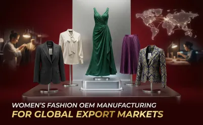 WOMEN’S FASHION OEM MANUFACTURING FOR GLOBAL EXPORT MARKETS